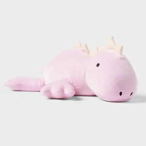 Purple Dinosaur Weighted Plush Throw Pillow - Pillowfort